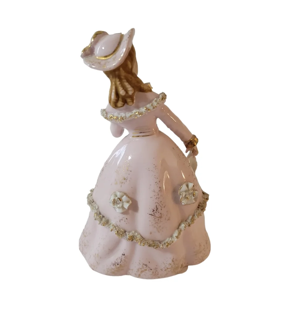 Vintage Geo Z Lefton Victorian Woman Figurine READ